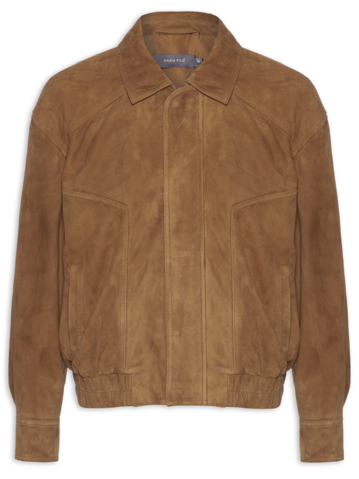 Jaqueta Feminina Bomber Chamois - Marrom