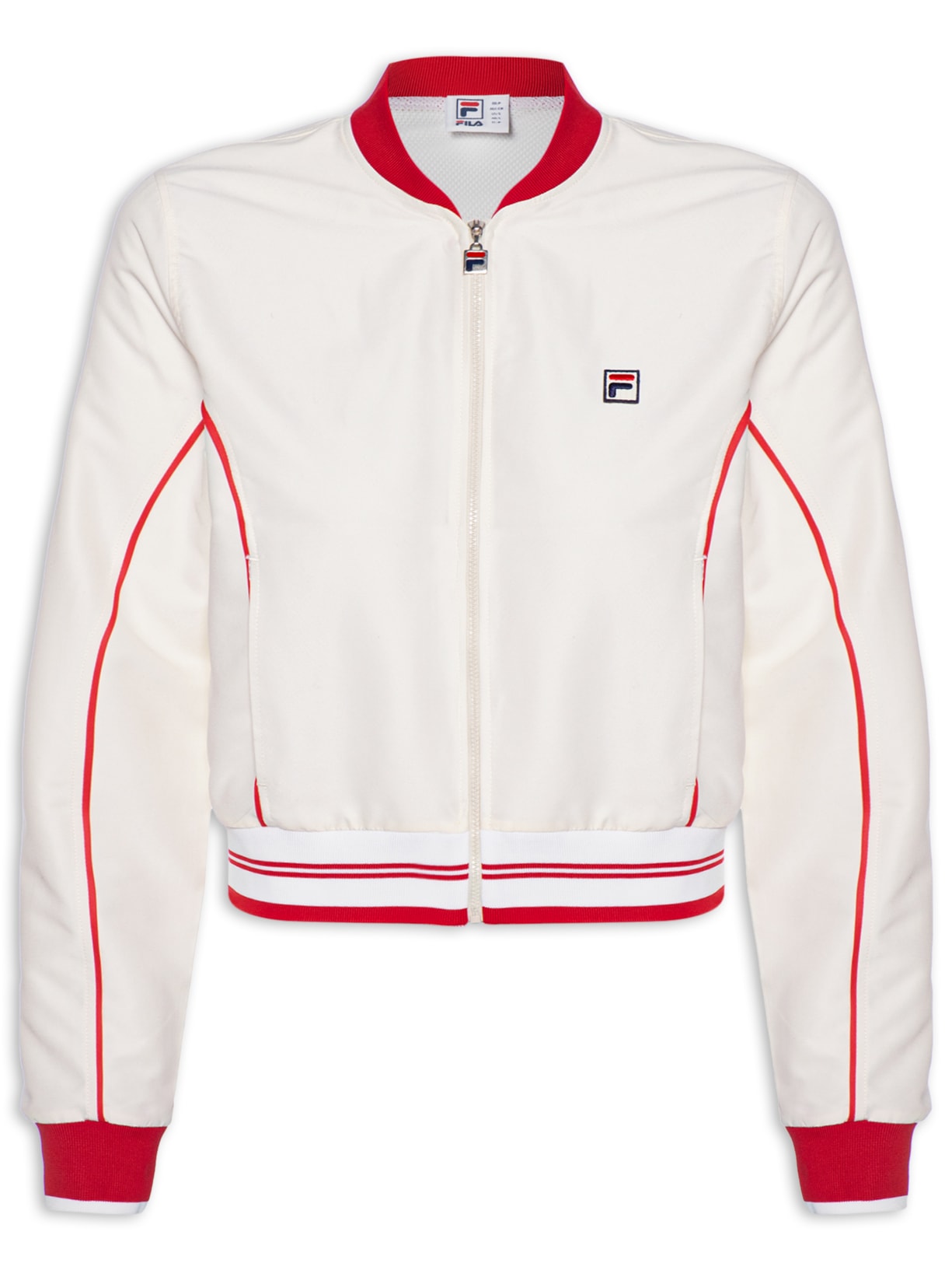 Jaqueta Feminina Bomber F-Box - Branco