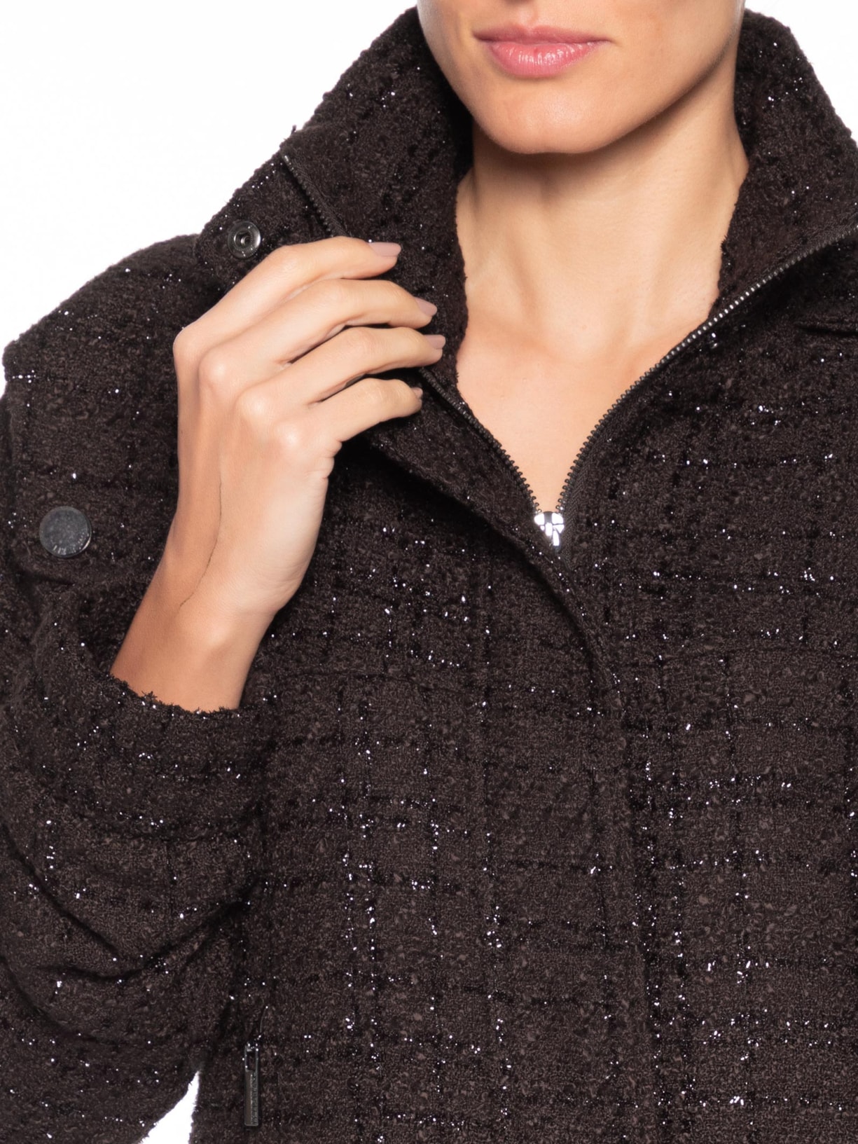 Jaqueta Feminina Bomber Nira Marrom Le Lis