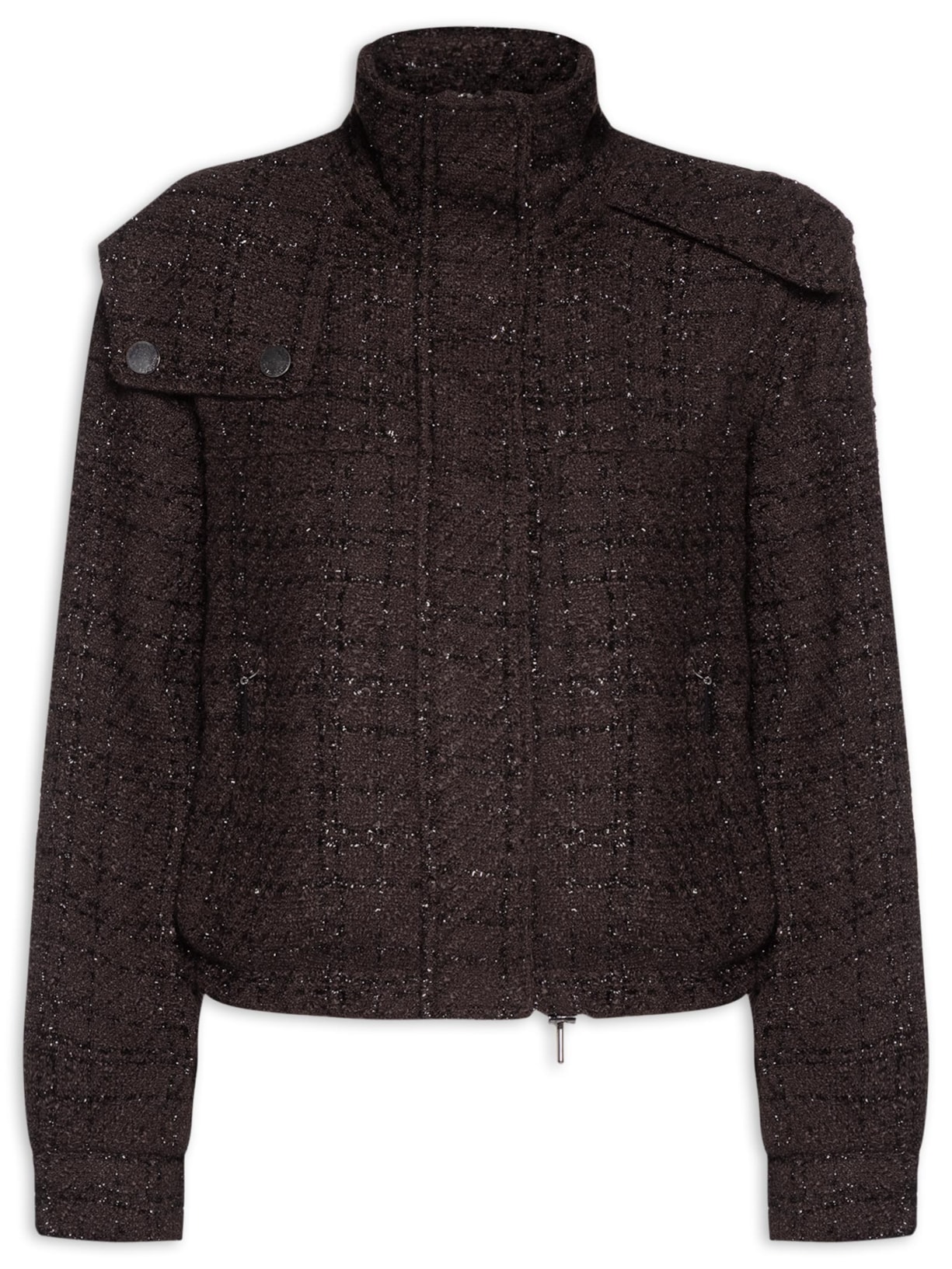 Jaqueta Feminina Bomber Nira - Marrom