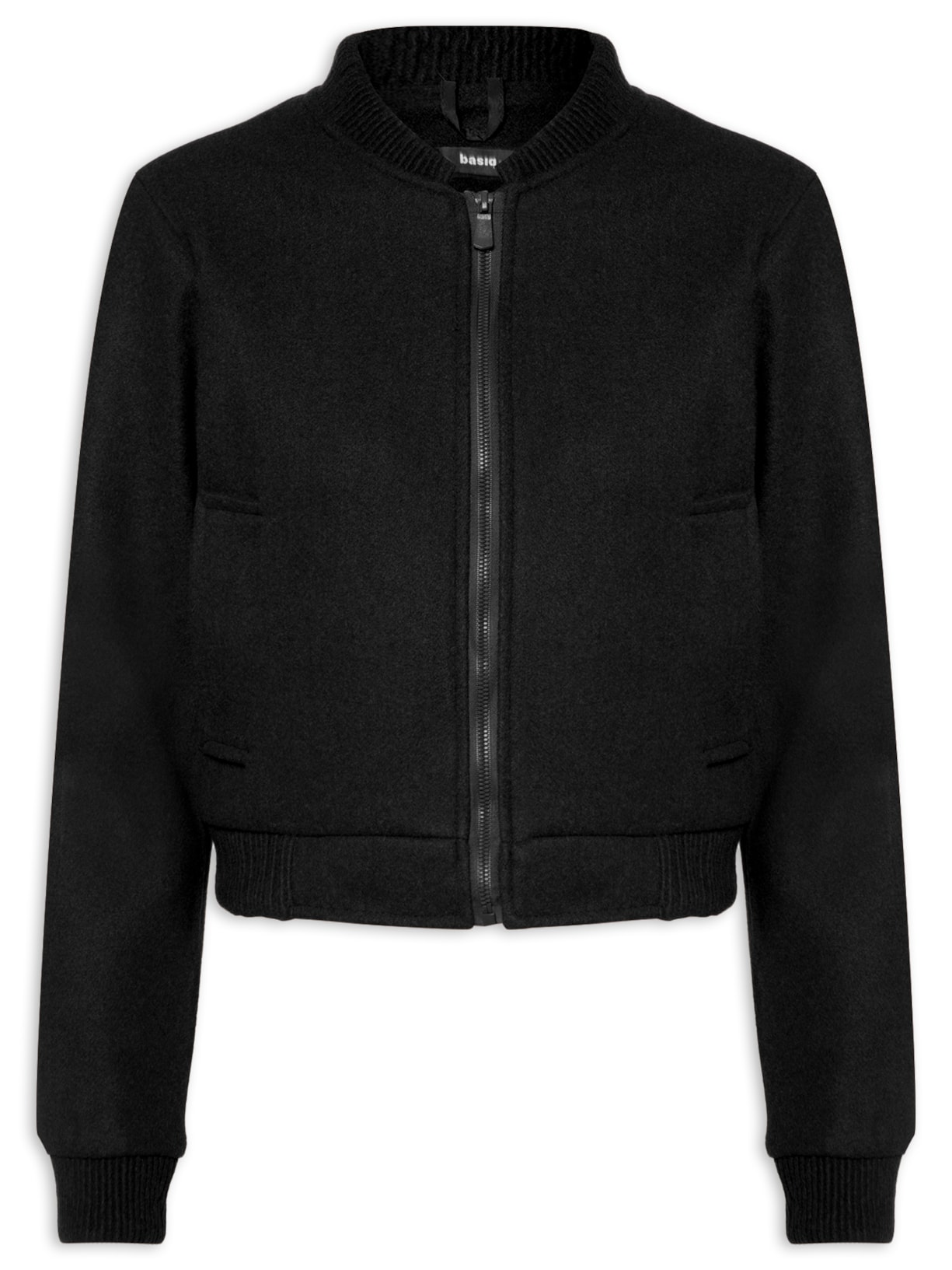 Jaqueta Feminina Bomber - Preto