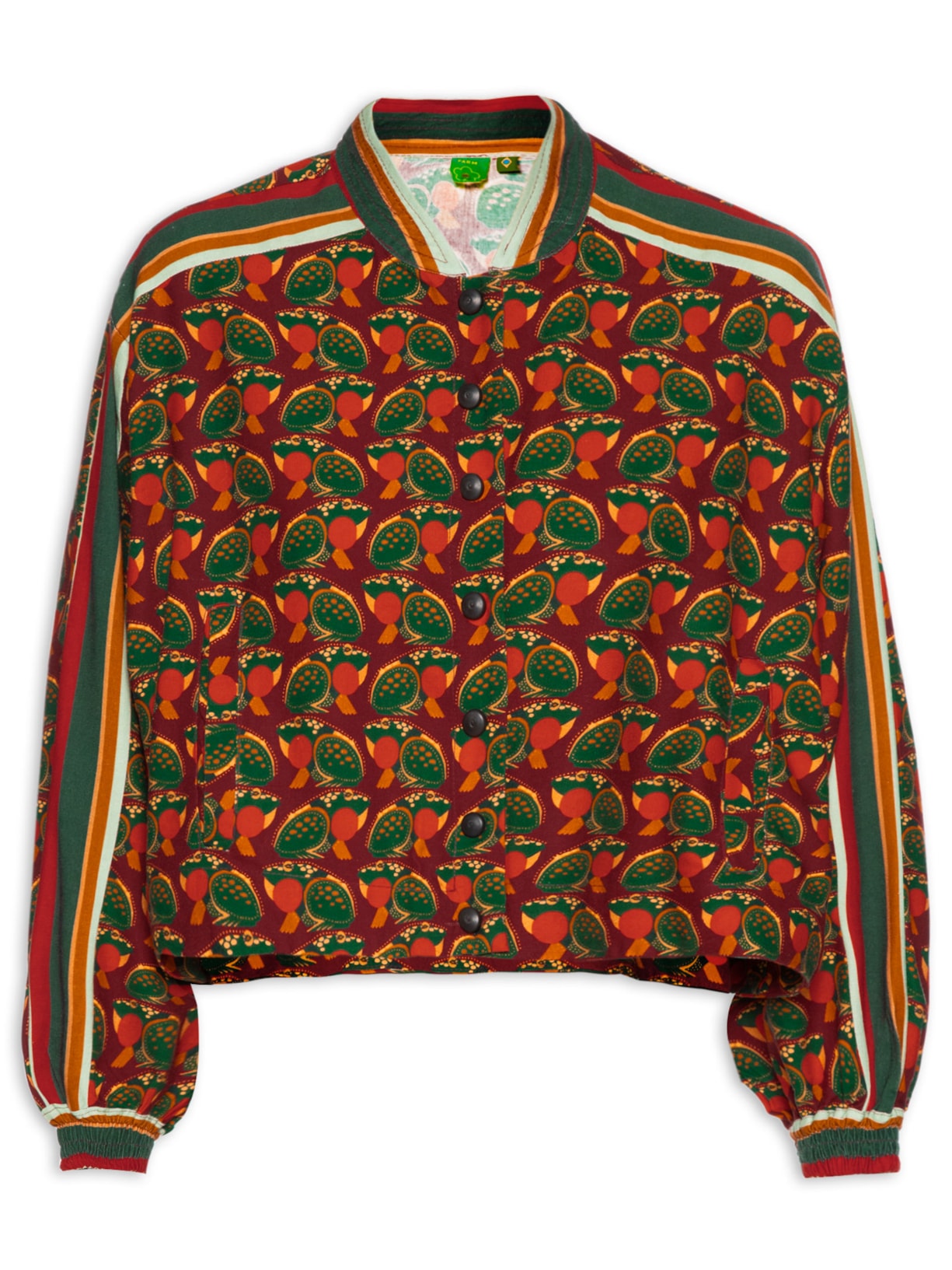 Jaqueta Feminina Bomber Sapoá - Vermelho