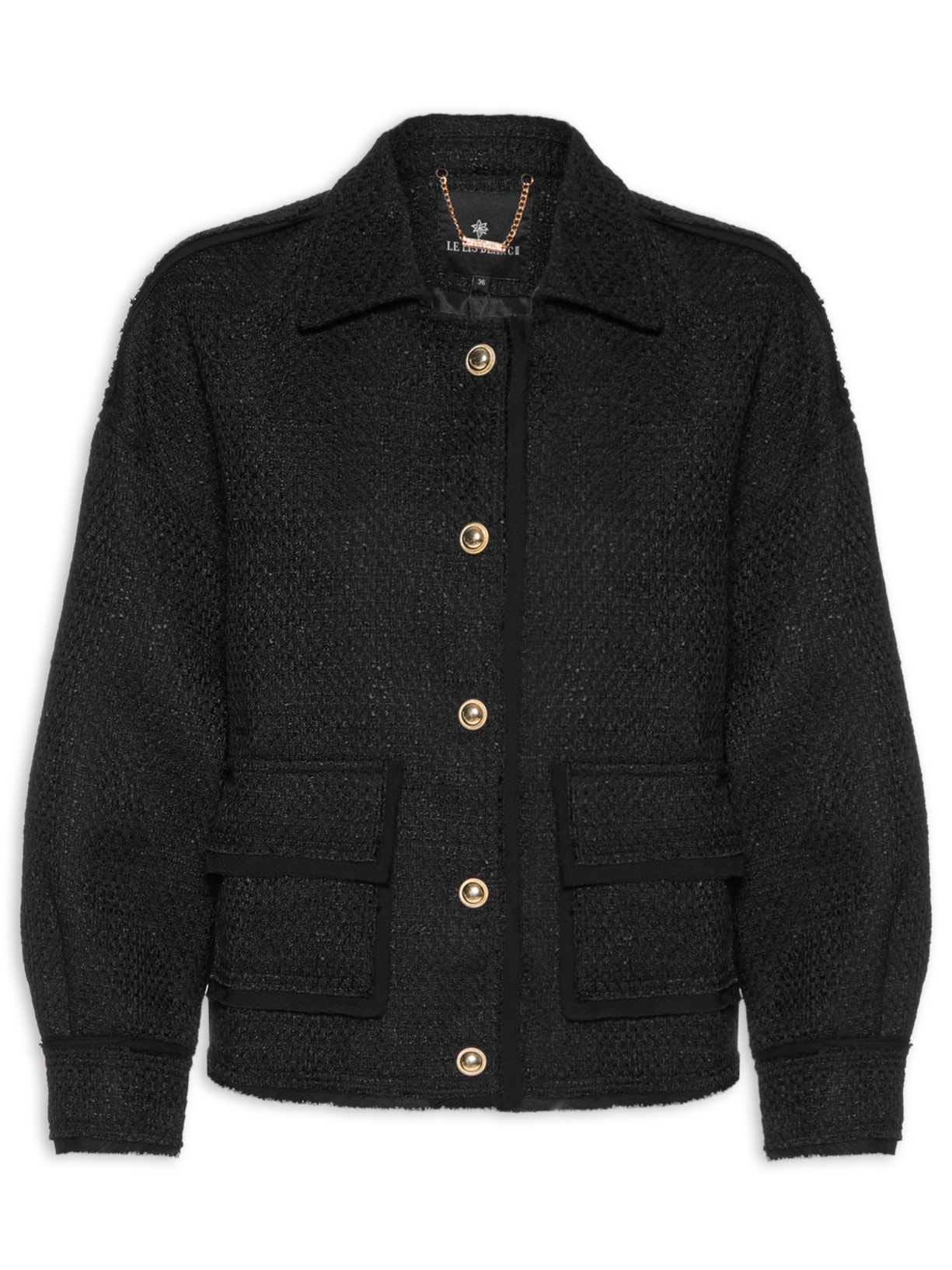 Jaqueta Feminina Bruna I - Preto