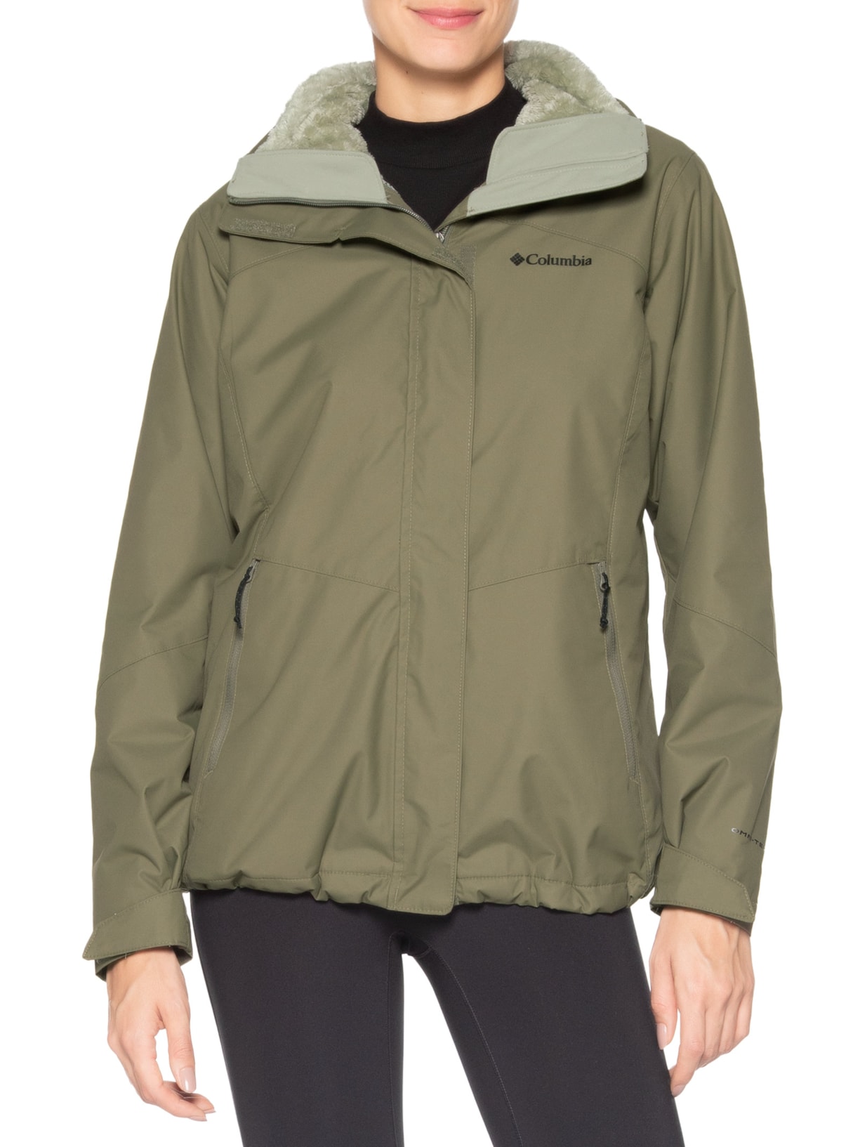 Jaqueta Feminina Bugaboo III Fleece Interchange Verde Columbia