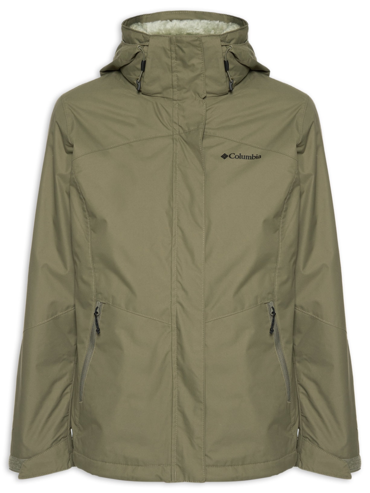 Jaqueta Feminina Bugaboo III Fleece Interchange Verde Columbia