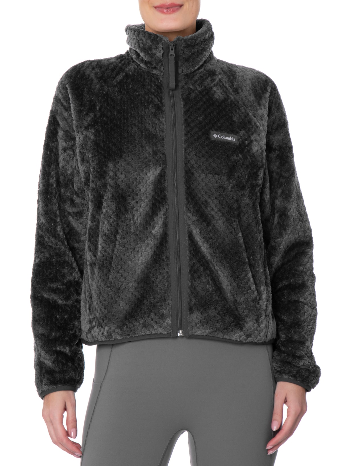 Jaqueta Feminina Canyon Camp Sherpa Cinza Columbia