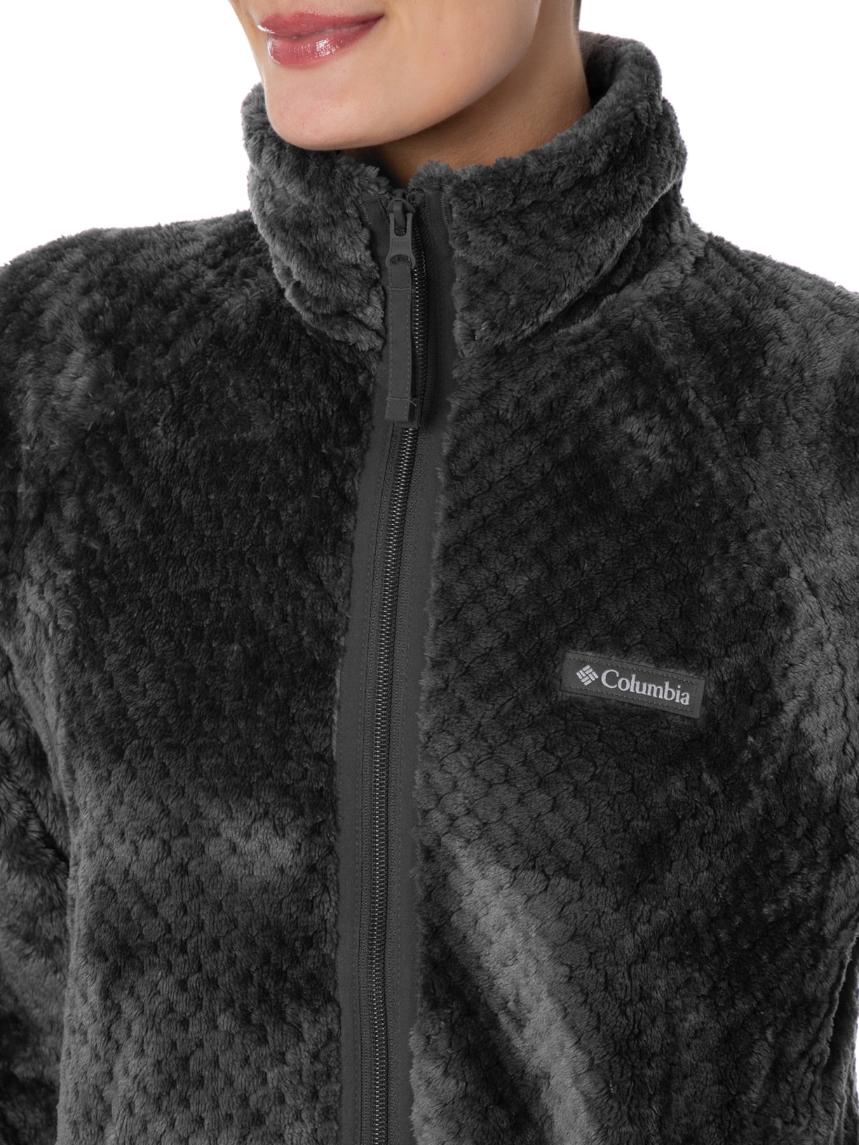 Jaqueta Feminina Canyon Camp Sherpa Cinza Columbia