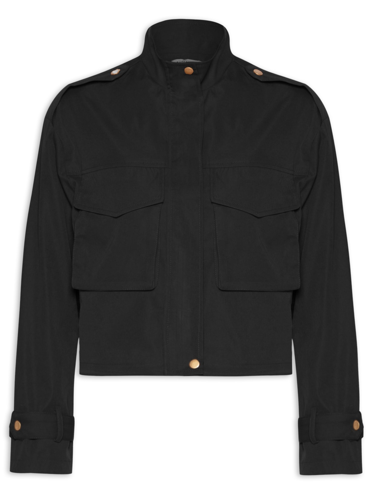 Jaqueta Feminina Cargo - Preto