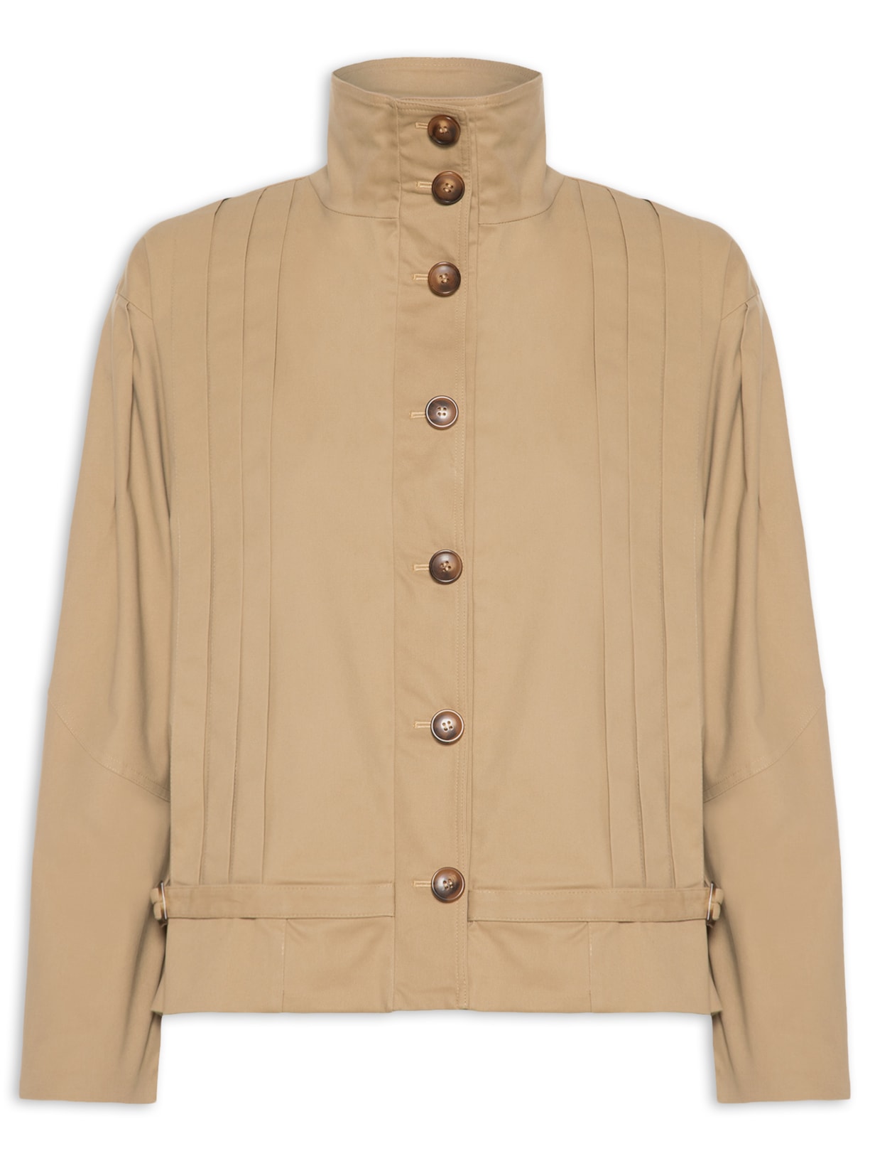 Jaqueta Feminina Castelhanos Bege All Most Vintage