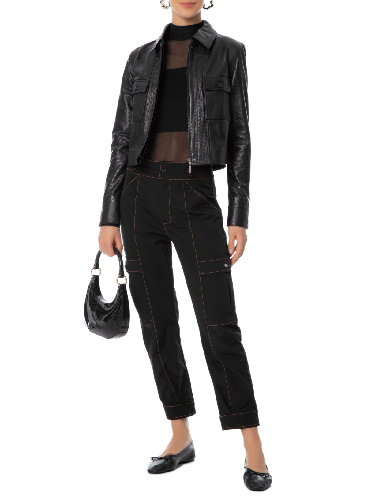 Jaqueta Feminina Cecilia Preto Le Lis