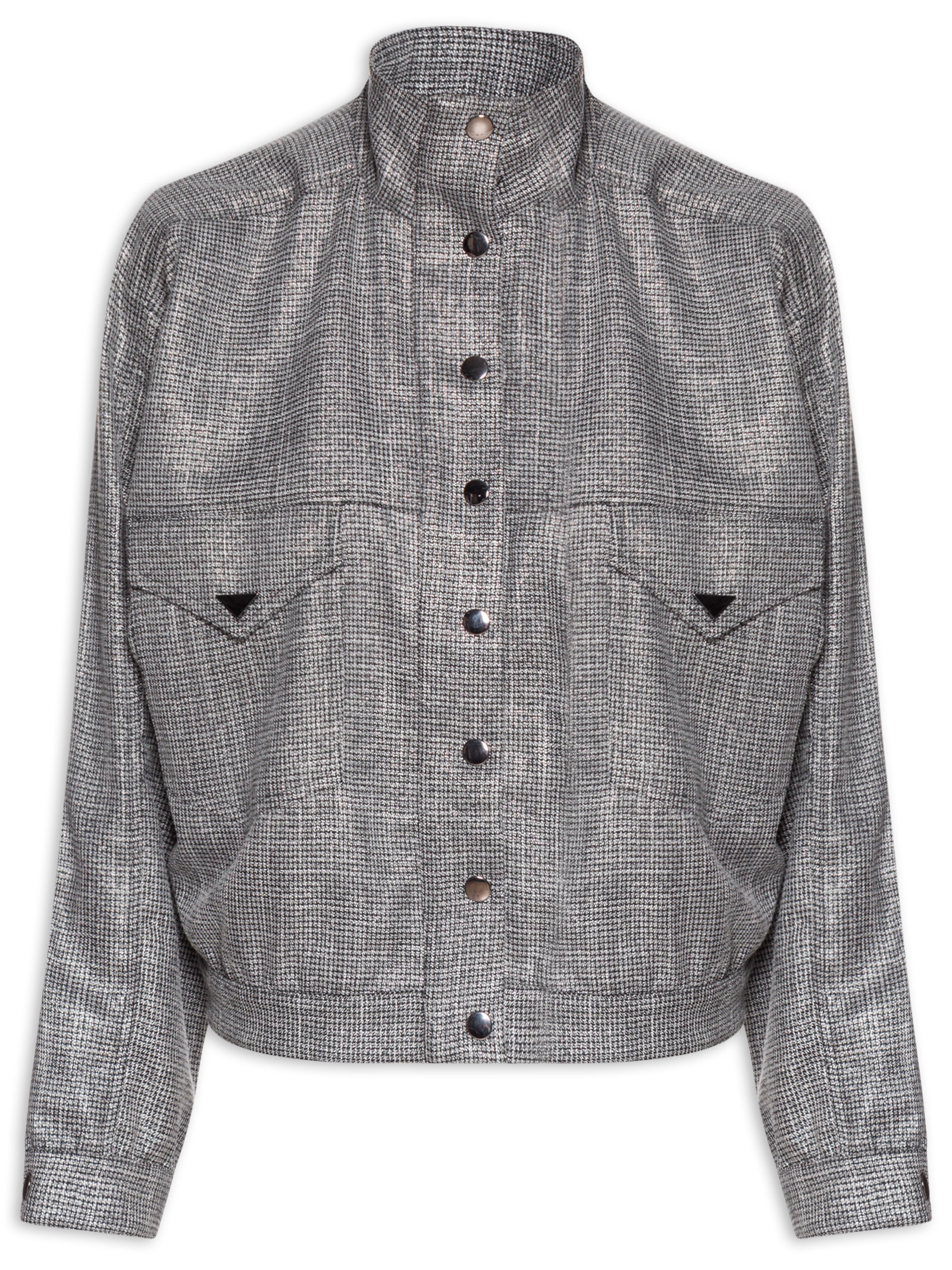 Jaqueta Feminina Puffer - Cinza - Market 33