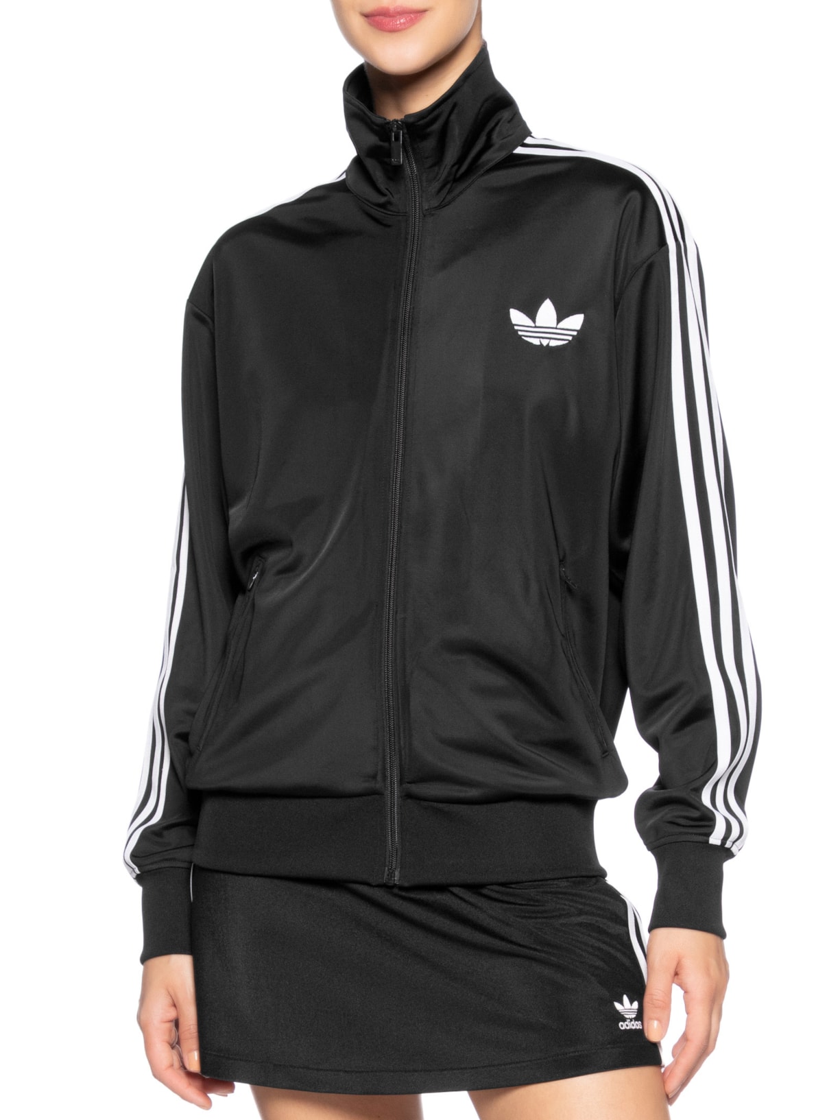 Jaqueta Feminina Classic Firebird TT Preto Adidas Originals