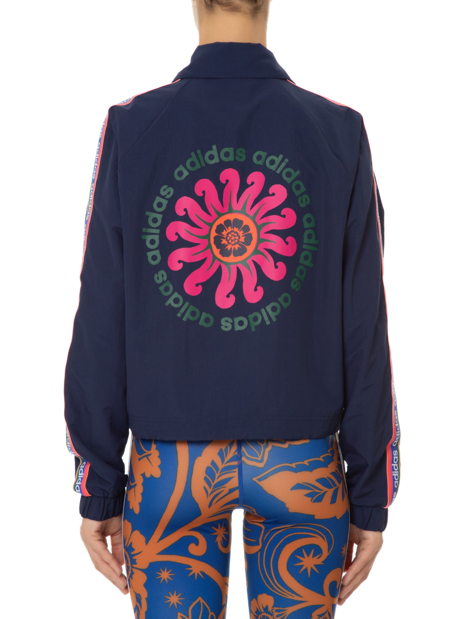 Jaqueta Feminina Coach - Adidas + Farm - Azul