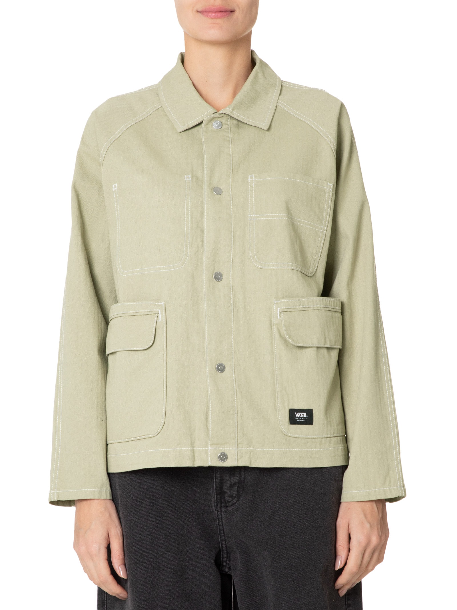 Vans - Jaqueta Feminina Codoy Utility Coat Elm - Verde