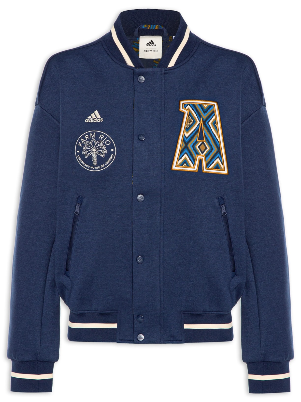 Jaqueta Feminina College - Azul