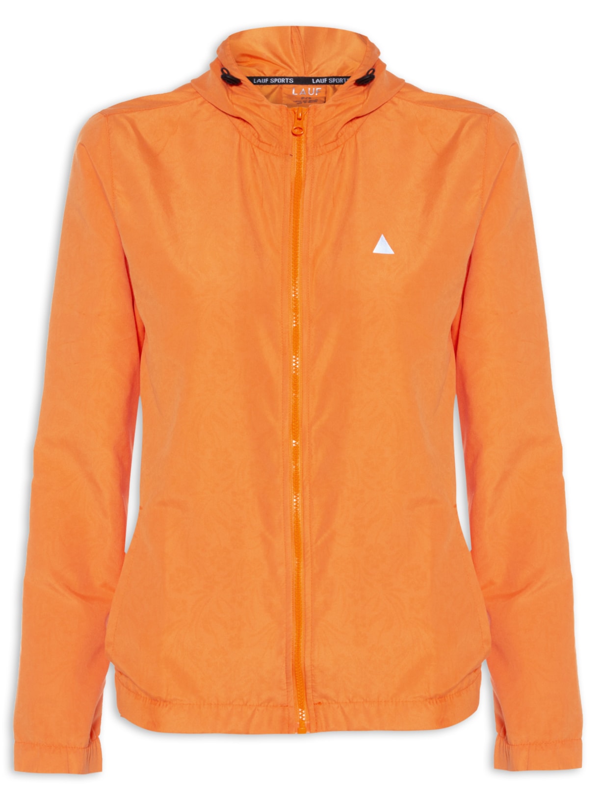 Jaqueta Feminina Corta Vento Basic Color - Laranja