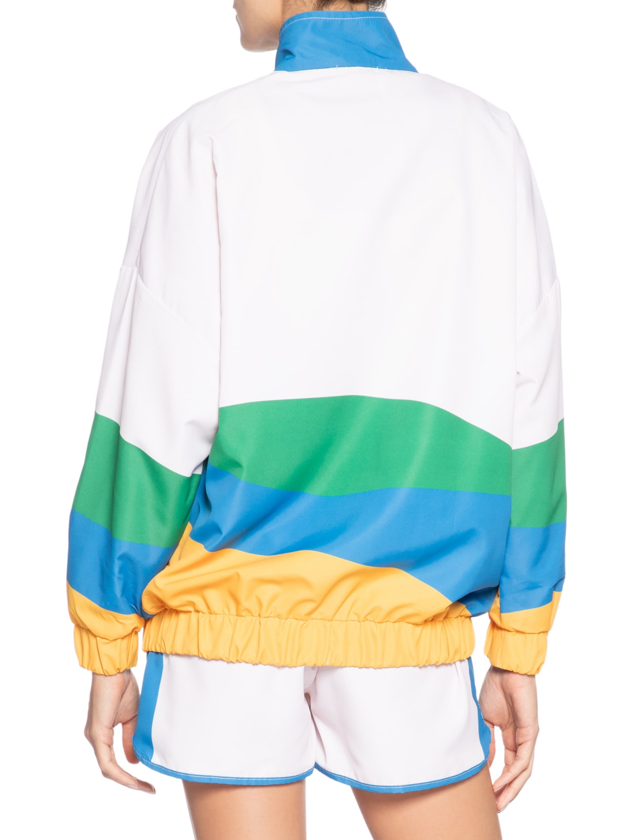 Jaqueta Feminina Corta Vento Estampada Off White Market 33