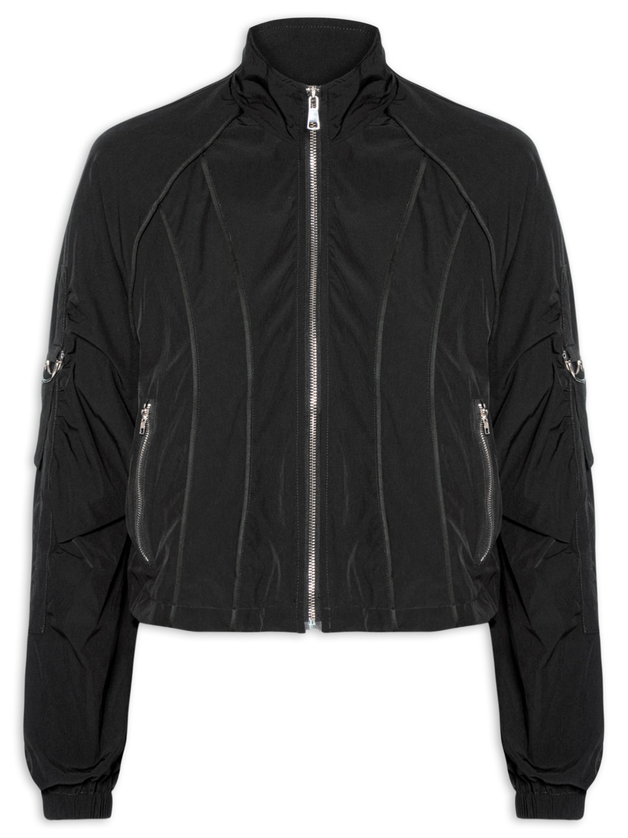 Jaqueta Feminina Corta Vento - Preto