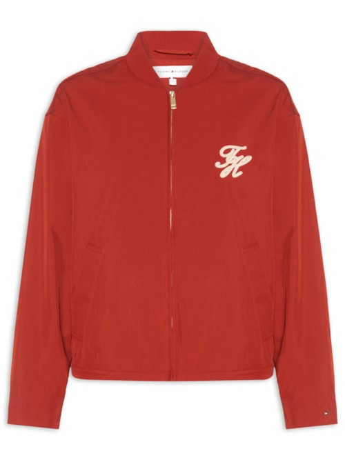 Jaqueta Feminina Cotton Bomber - Vermelho
