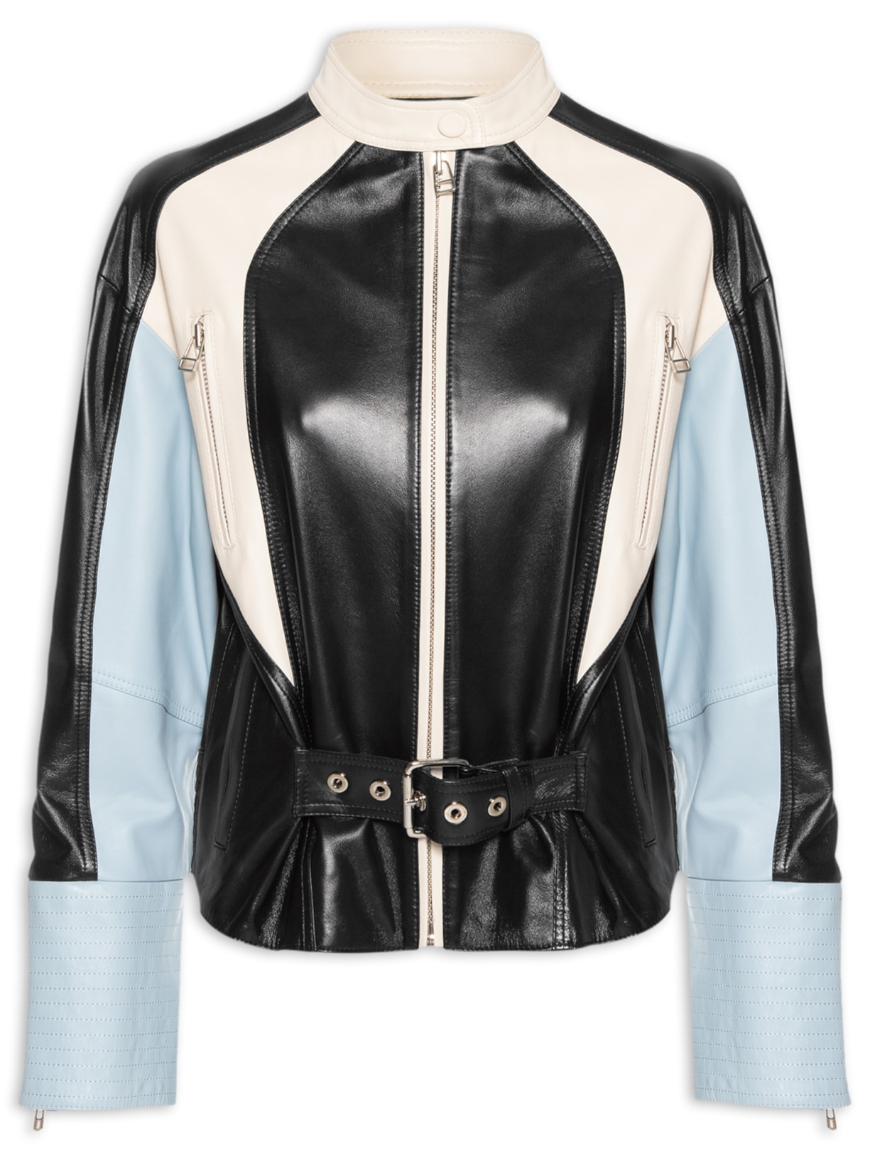 Jaqueta Feminina Couro Piper - Preto