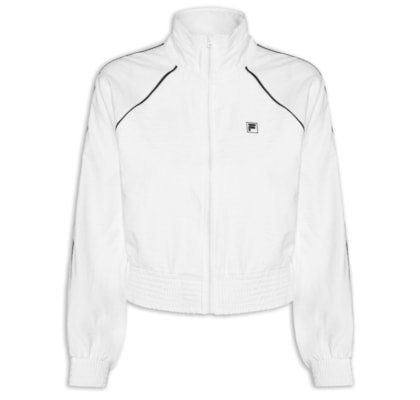 Jaqueta Feminina Cropped F-Box - Branco