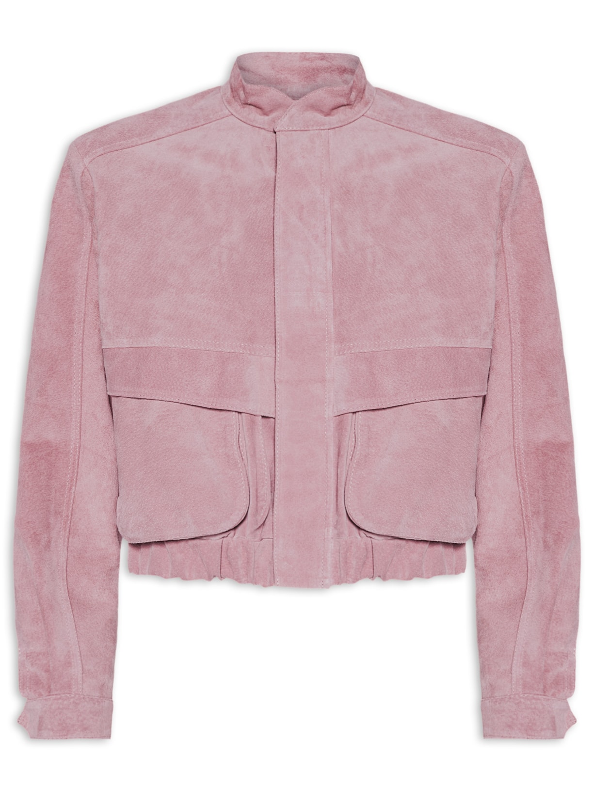 Jaqueta Feminina Cropped Willow Rosa Studio Kalline