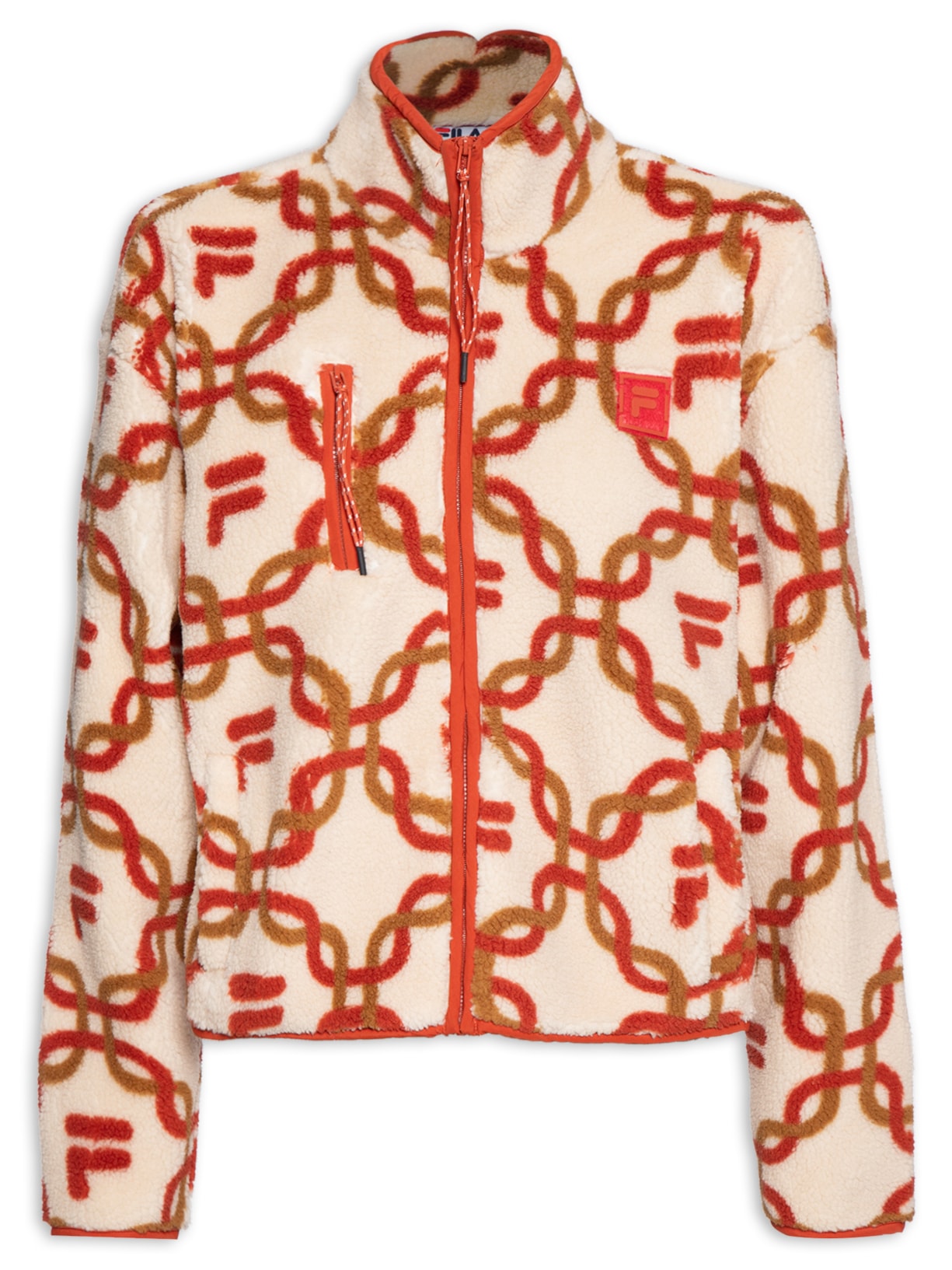 Jaqueta Feminina Dawn Pergaminho Tijolo - Vermelho