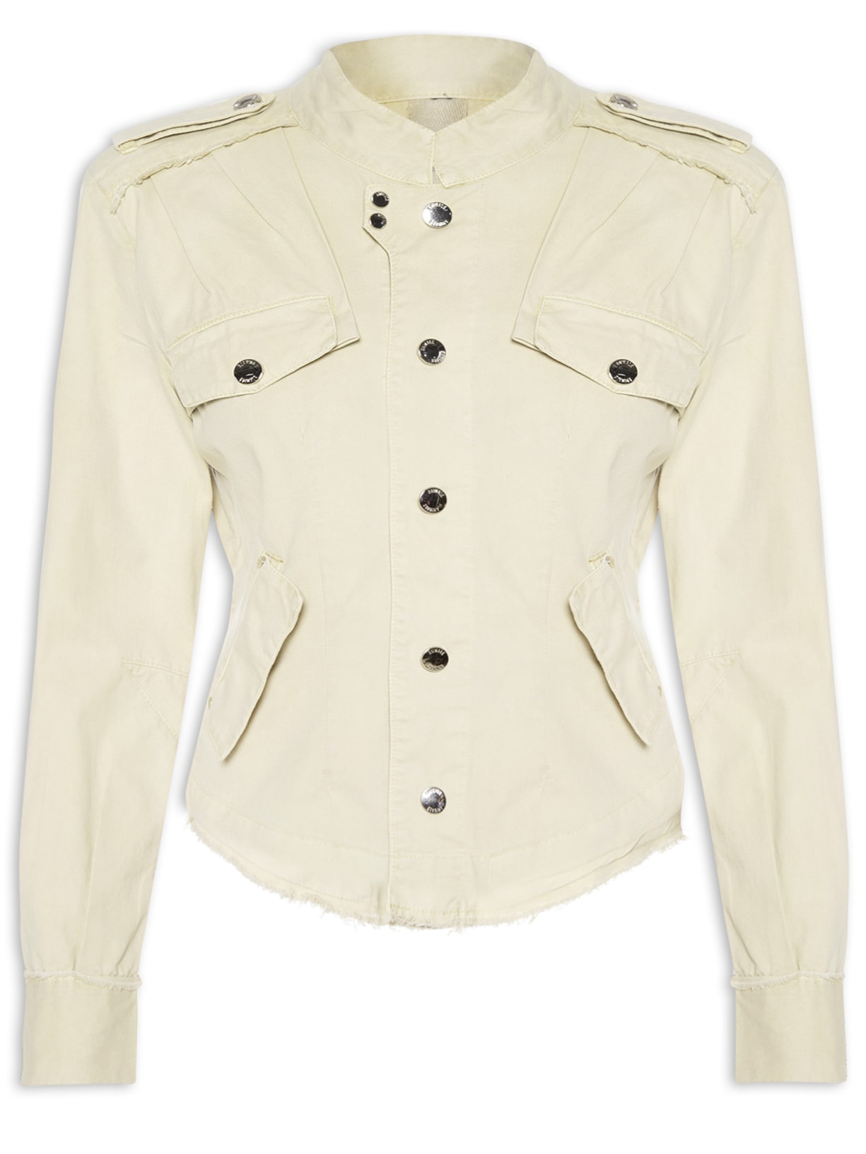 Jaqueta Feminina De Sarja - Bege