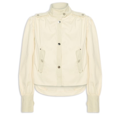 Jaqueta Feminina De Sarja Mix Clean - Verde