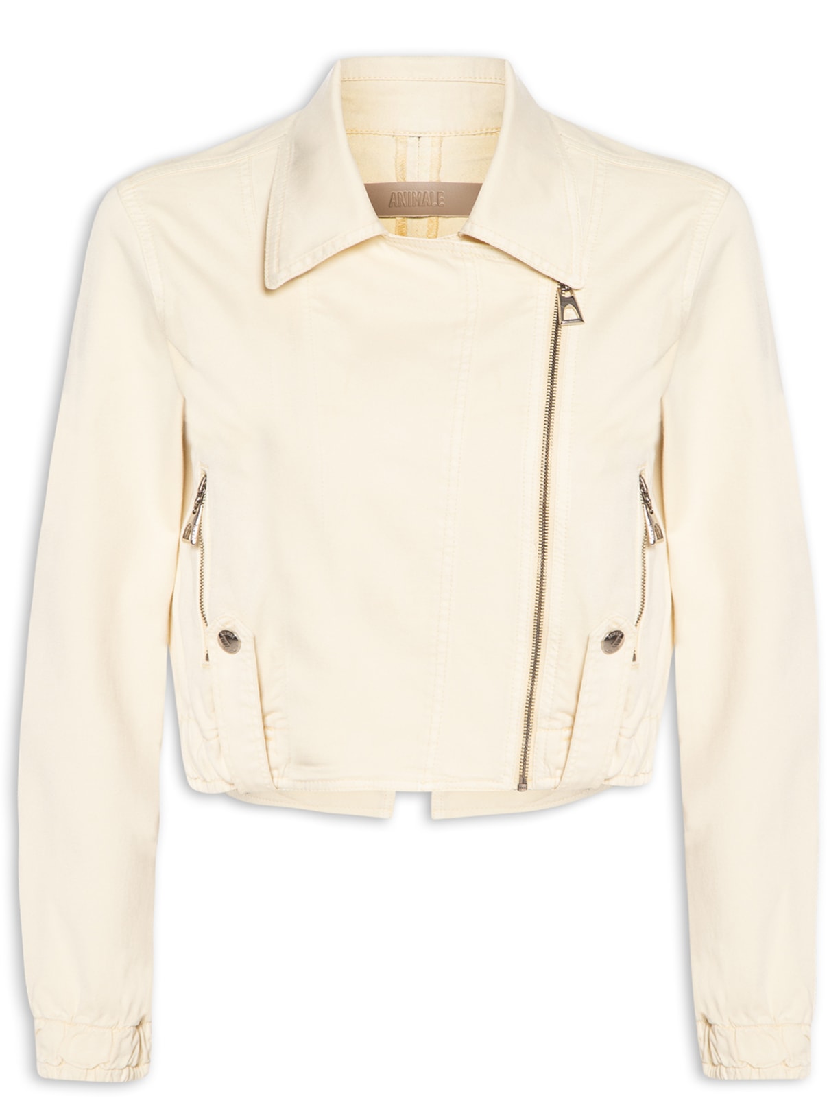 Jaqueta Feminina De Sarja Perfecto - Bege