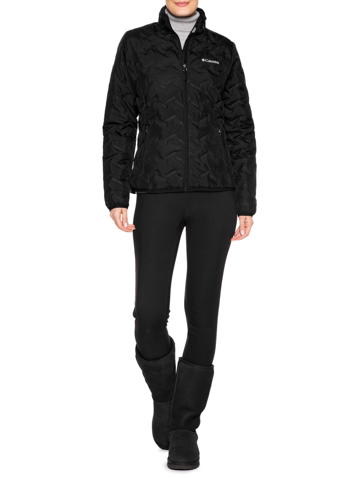 Jaqueta Feminina Delta Ridge II Down -Preto Columbia