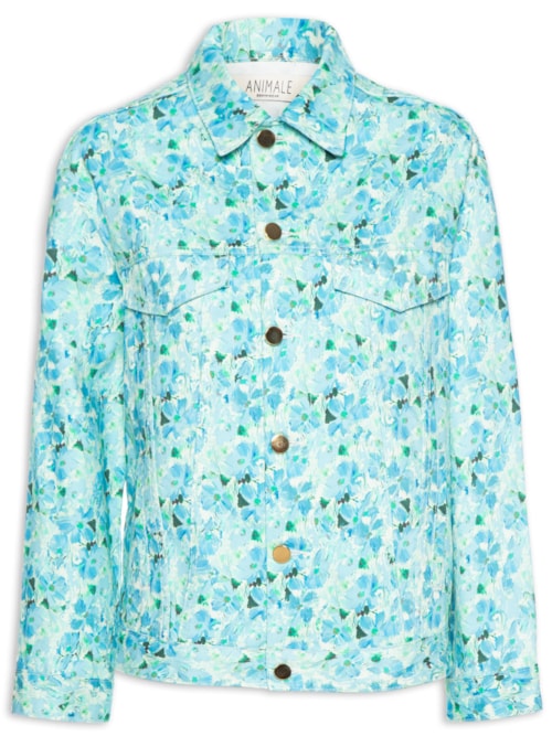 Jaqueta Feminina Denim Over - Azul
