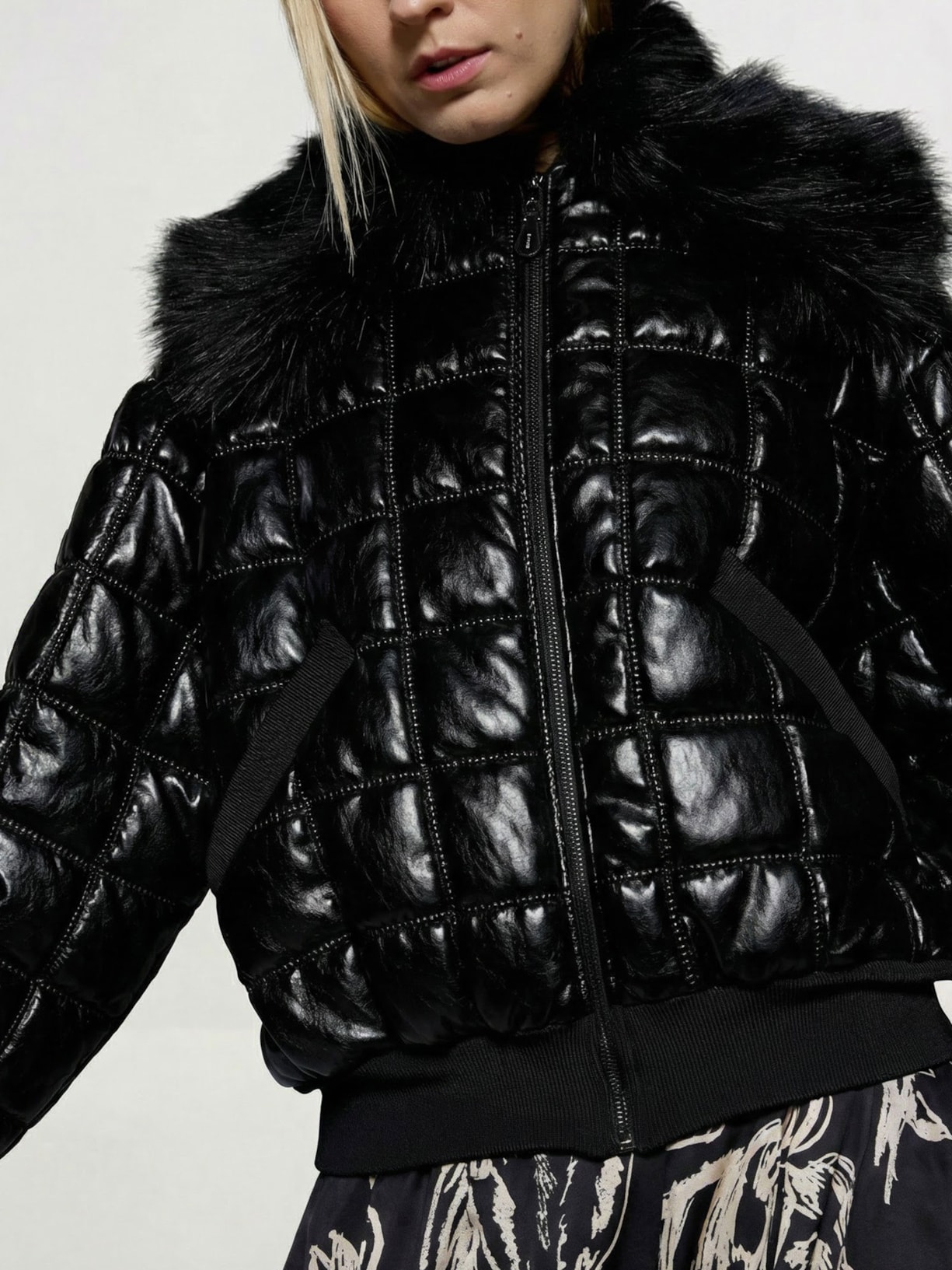 Jaqueta Feminina Detroit I26 Preto Mixed