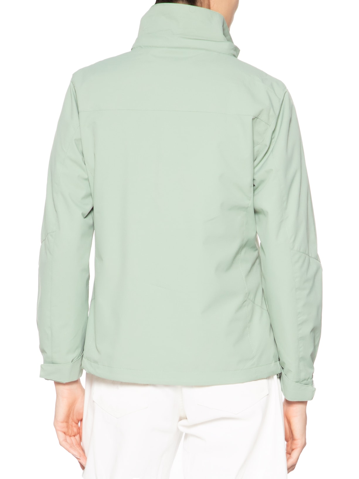 Jaqueta Feminina Dois Em Um Capuz Removível Verde Basiq