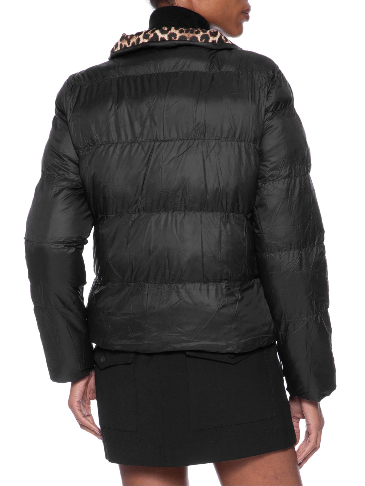 Jaqueta Feminina Dupla Face Com Capuz Removível Marrom Market 33