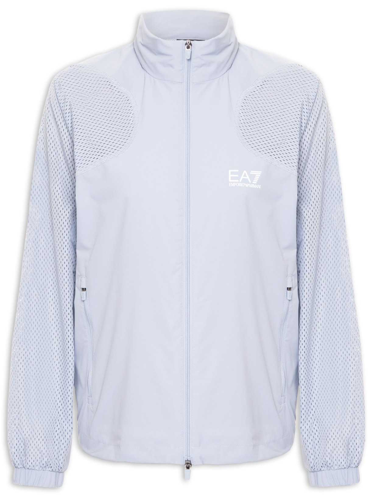Jaqueta Feminina Dynamic Athlete Full-Zip Ventus7 Azul Ea7 Emporio Armani