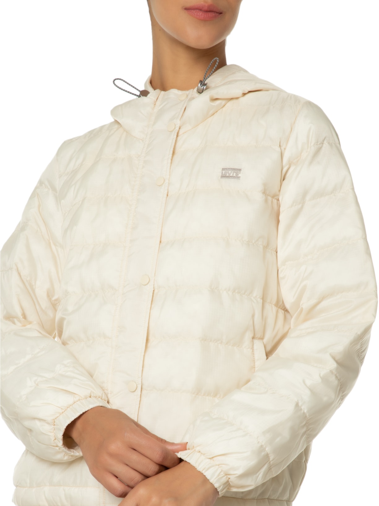 Jaqueta Feminina Edie Packable Bege Levi's