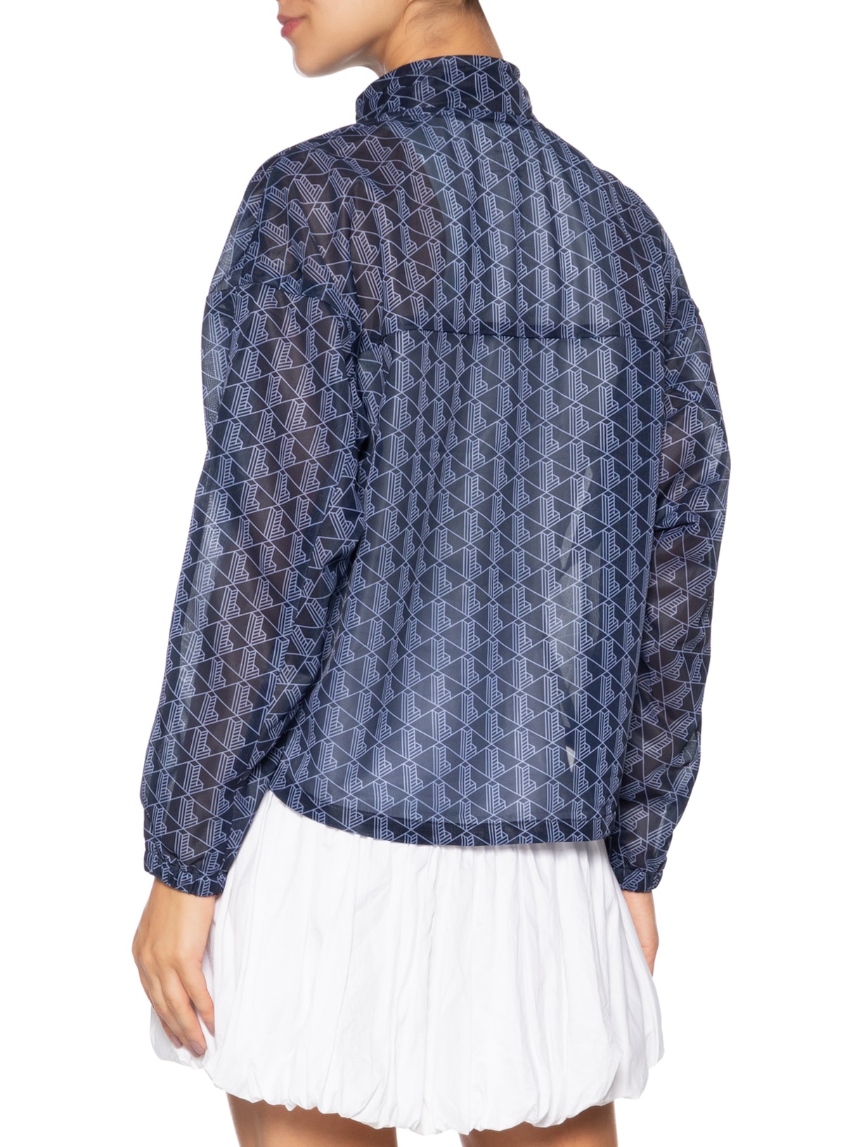 Jaqueta Feminina Esportiva Azul Lacoste