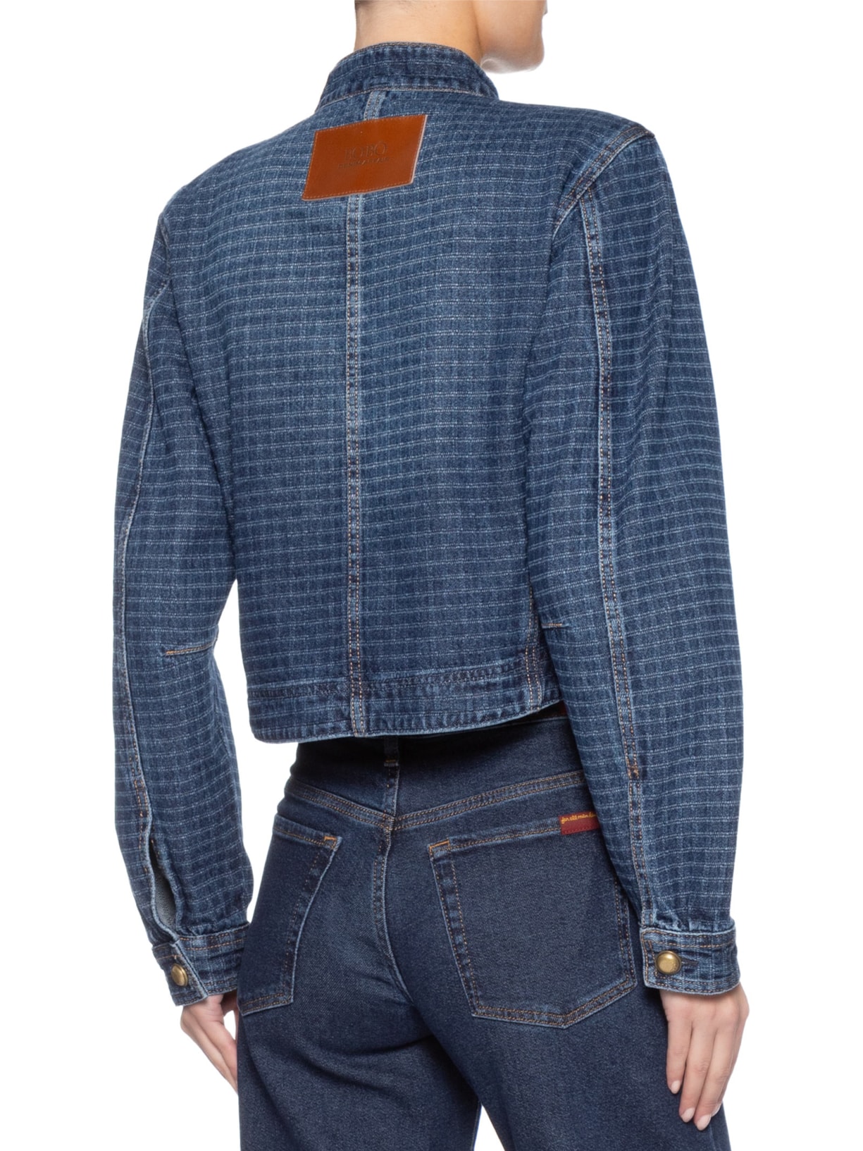 Jaqueta Feminina Eva Waffle Azul Bo.bô