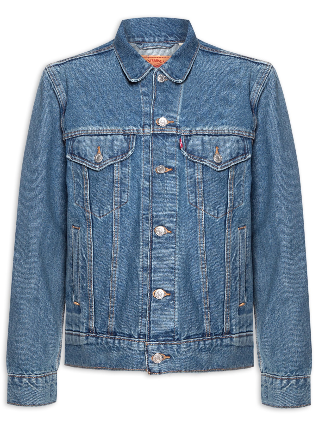 Jaqueta Feminina Ex-Boyfriend Trucker - Azul