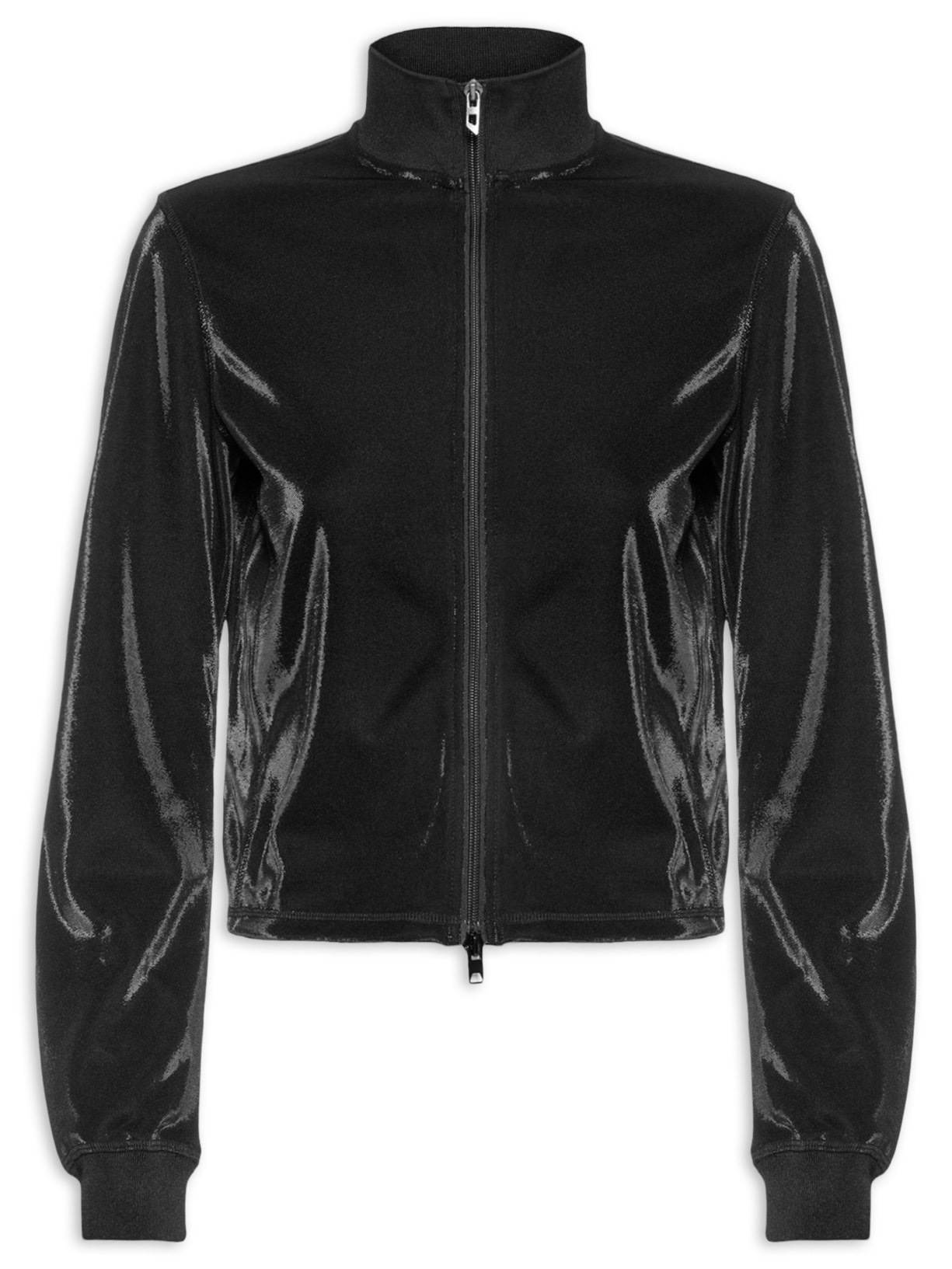 Jaqueta Feminina F-Rosy Sweat-Shirt Preto Diesel