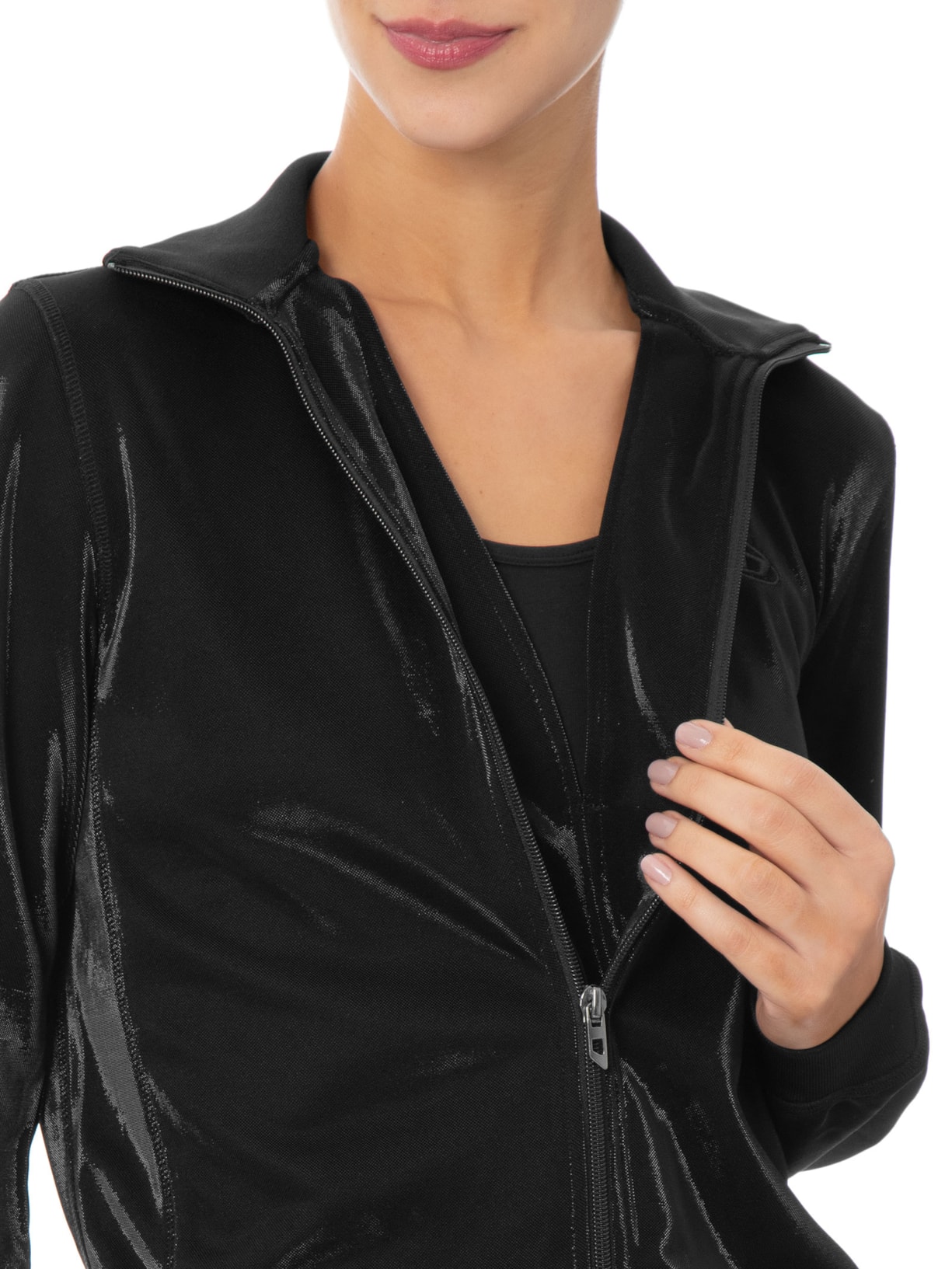 Jaqueta Feminina F-Rosy Sweat-Shirt Preto Diesel
