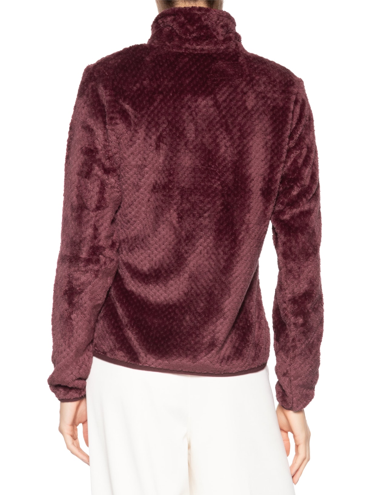 Jaqueta Feminina Fire Side II Sherpa Fz Vermelho Columbia