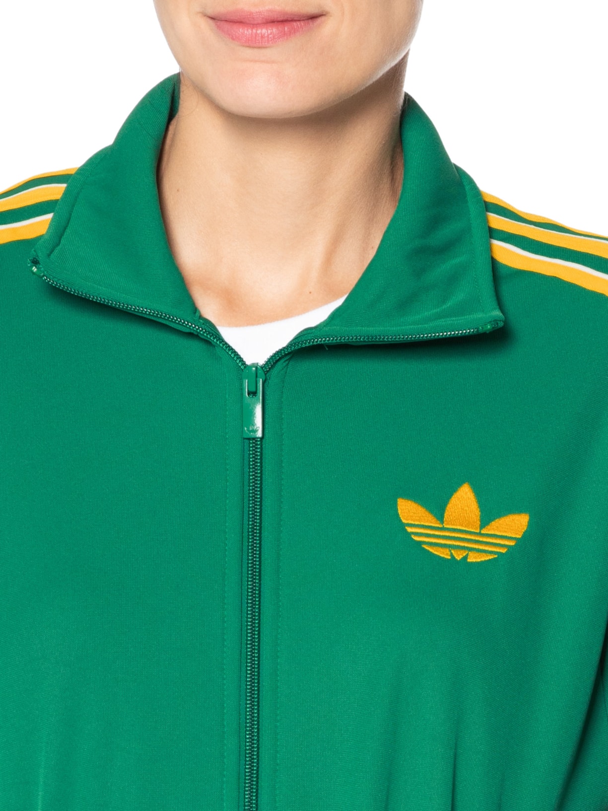 Jaqueta Feminina Firebird Loose – Verde Adidas Originals