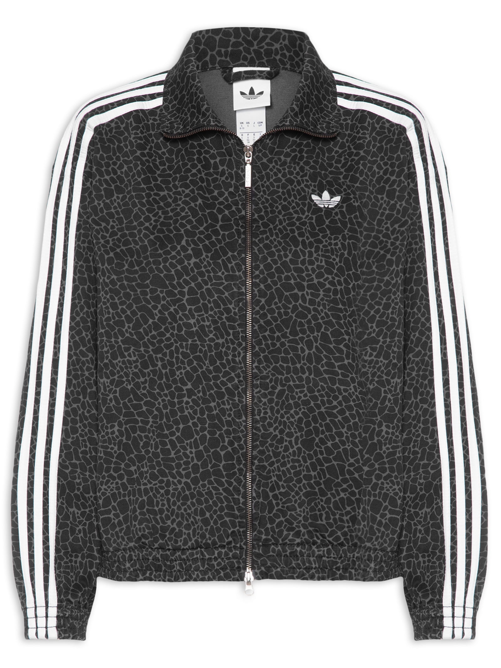 Jaqueta Feminina Firebird Oversized Denim - Preto - Adidas Originals