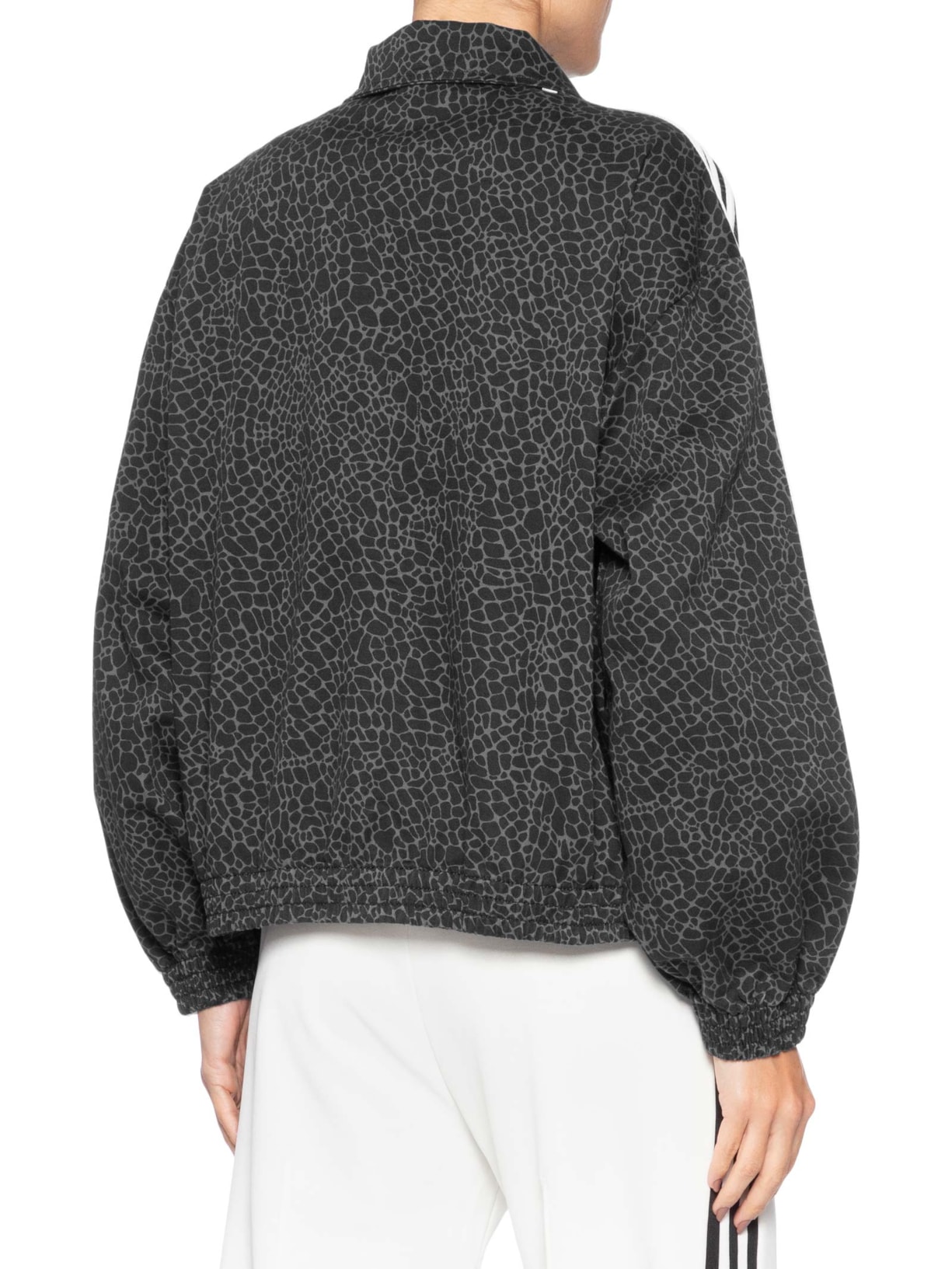 Jaqueta Feminina Firebird Oversized Denim Preto Adidas Originals