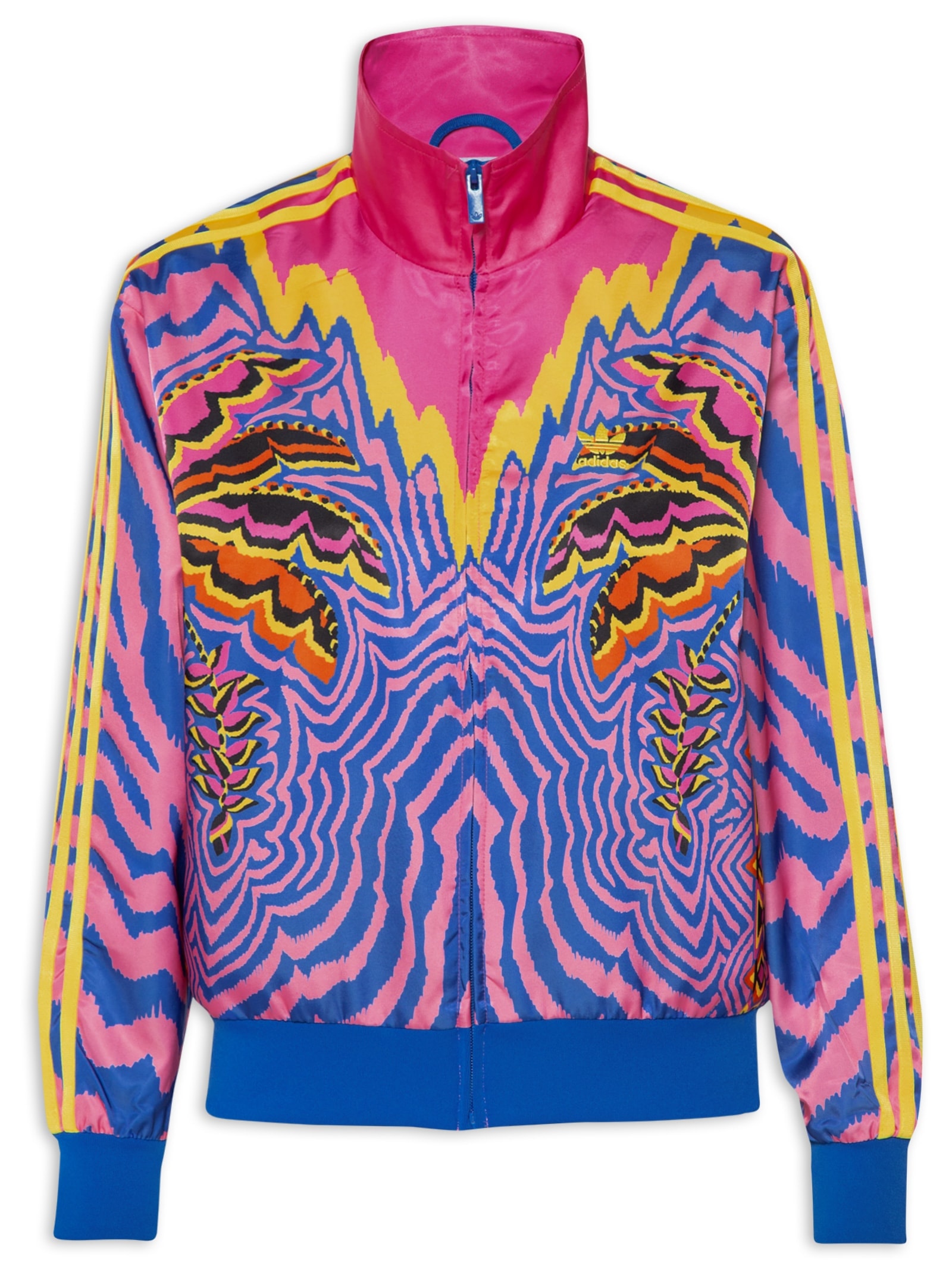 Jaqueta Feminina Firebird - Adidas Originals + Farm - Rosa