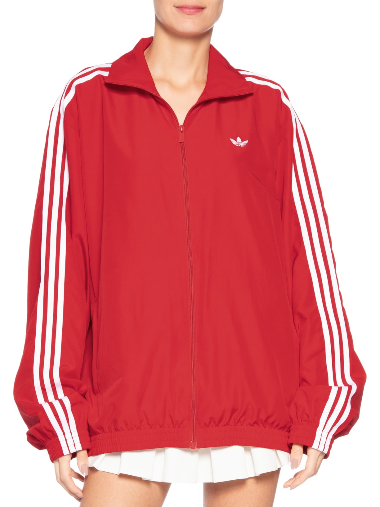 Jaqueta Feminina Firebird Track Top Vermelho Adidas Originals