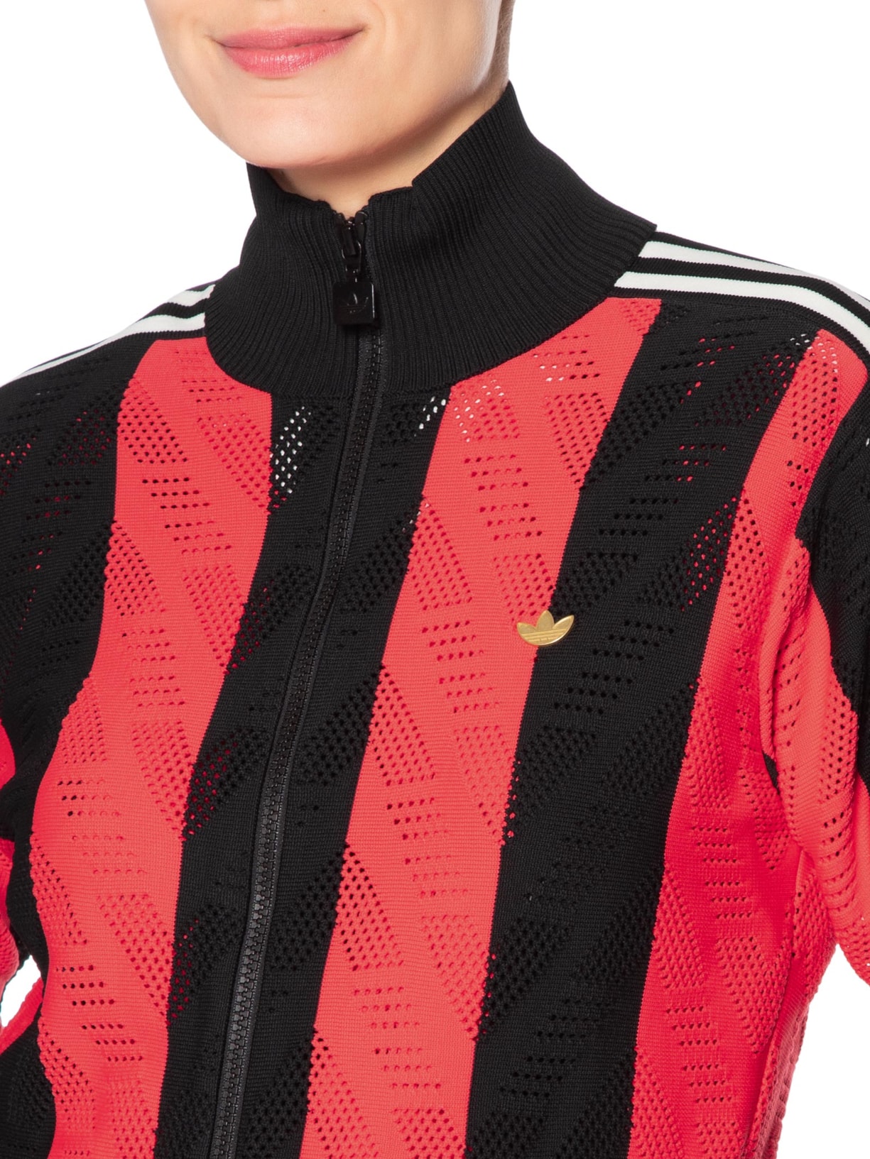 Jaqueta Feminina Firebird Track Top Vermelho Adidas Originals