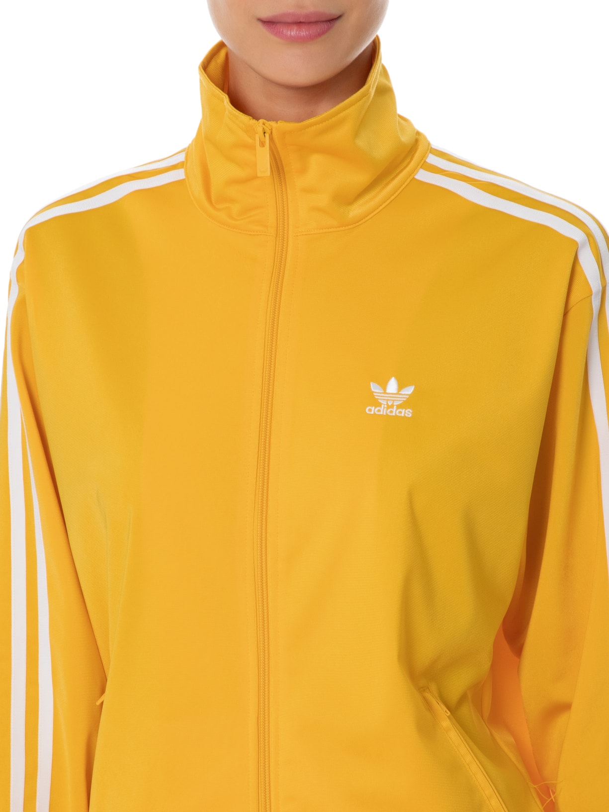 Jaqueta Feminina Firebird TT Adidas Originals Amarelo